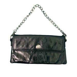 Kenneth Cole Reaction black envelope purse